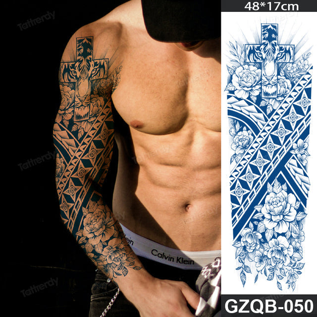 Motivational Quote Arm Temporary Tattoo