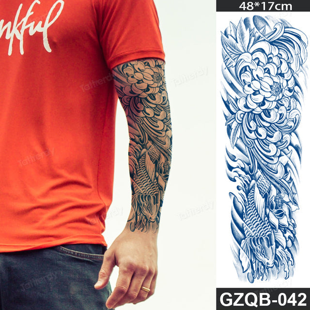 Motivational Quote Arm Temporary Tattoo