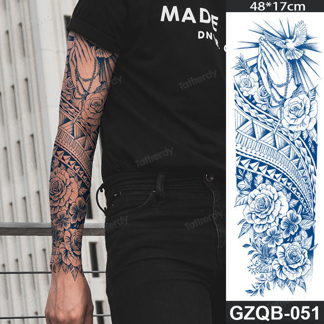 Motivational Quote Arm Temporary Tattoo