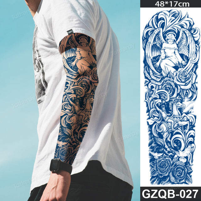 Motivational Quote Arm Temporary Tattoo
