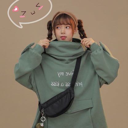 Oriental Style Frog Hoodie Sweatshirt - Luxicro