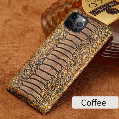 Luxury Genuine Leather iPhone Phone Cases