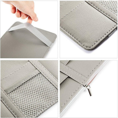 Premium Car Sun Visor Storage Pocket