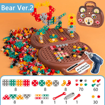 Childrens Play Tool Drill Set