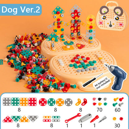 Childrens Play Tool Drill Set