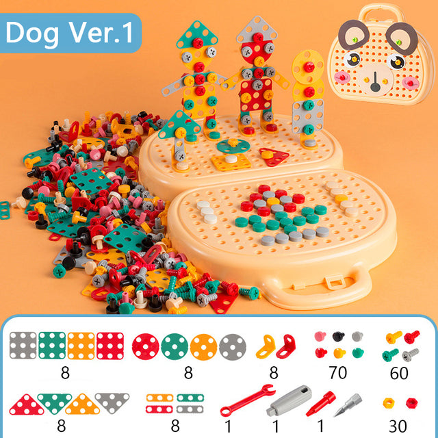 Childrens Play Tool Drill Set