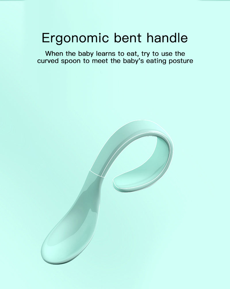 Soft Grip Baby Feeding Spoon Set