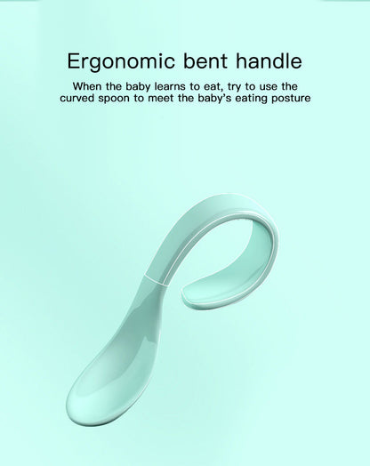 Soft Grip Baby Feeding Spoon Set
