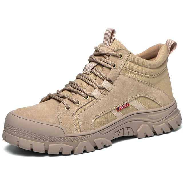Rugged Water Resistant Outdoor Hiking Boots