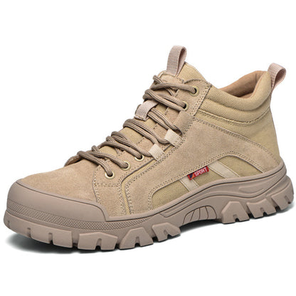 Rugged Water Resistant Outdoor Hiking Boots