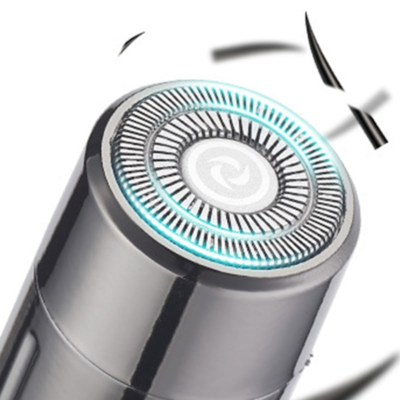 Premium Electric Shaver with Built-in Lighter