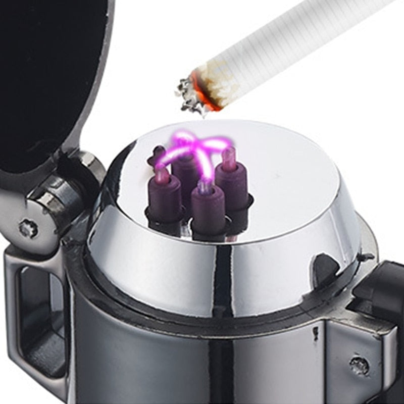 Premium Electric Shaver with Built-in Lighter
