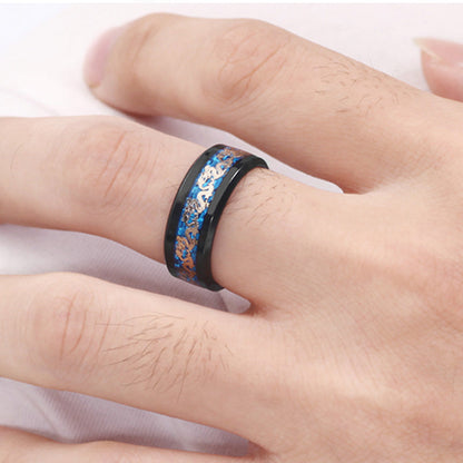 Classic Chinese Dragon Mens Ring