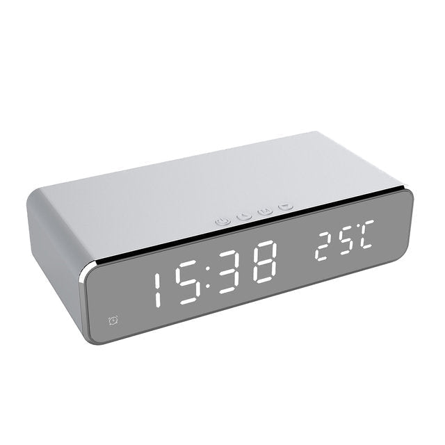 Compact Phone Charging Clock - Luxicro