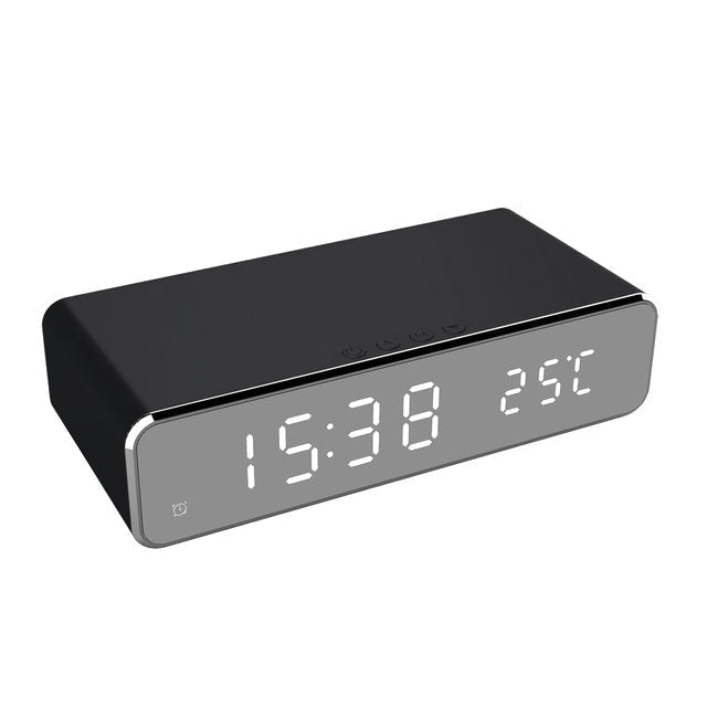 Compact Phone Charging Clock