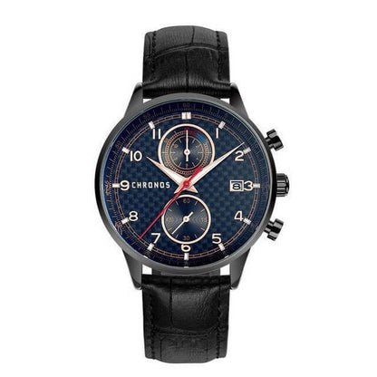 High Quality Leather Strap Mens Watch