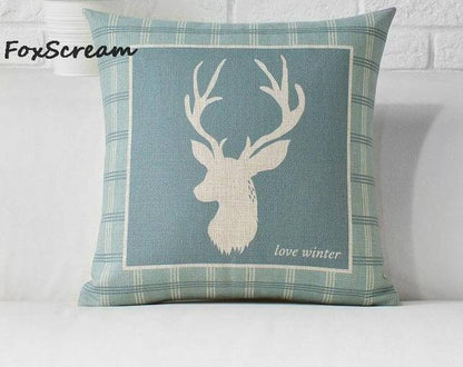Colorful Nordic Print Throw Pillow Covers