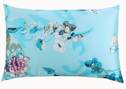 Colorful Soft Silk Throw Pillow Covers