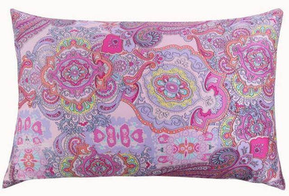 Colorful Soft Silk Throw Pillow Covers