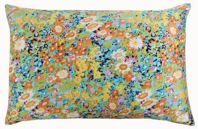 Colorful Soft Silk Throw Pillow Covers