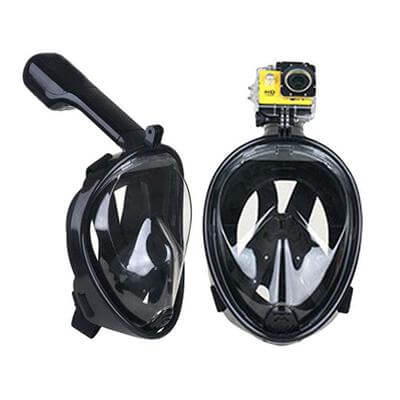 Crystal Clear Dive Mask with Free Earplugs