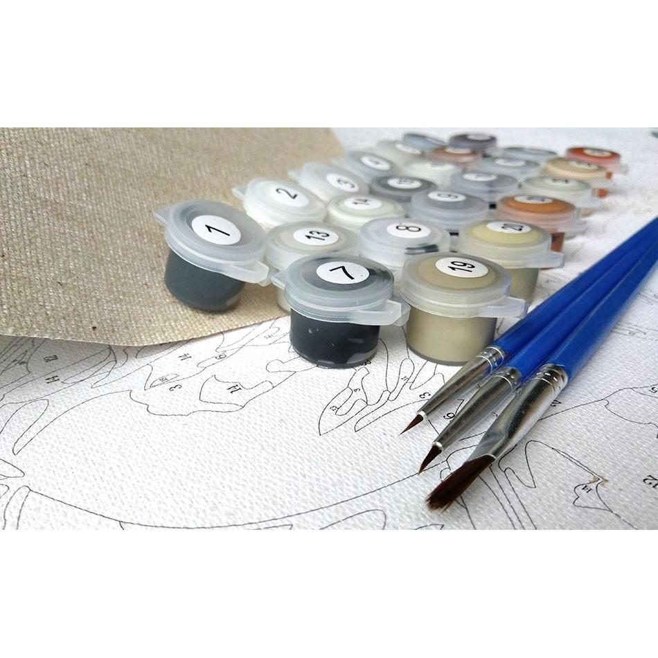 Beautiful Floral Art Paint By Number Kit