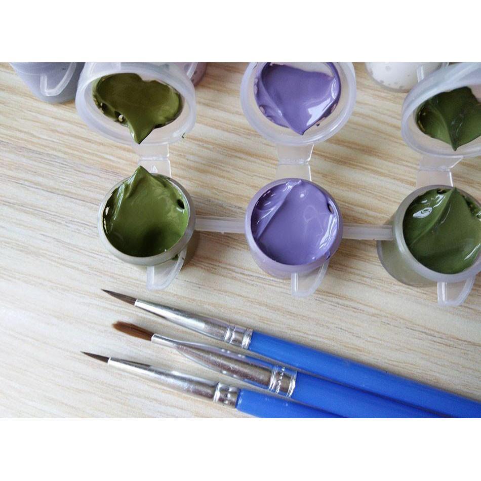 Beautiful Floral Art Paint By Number Kit