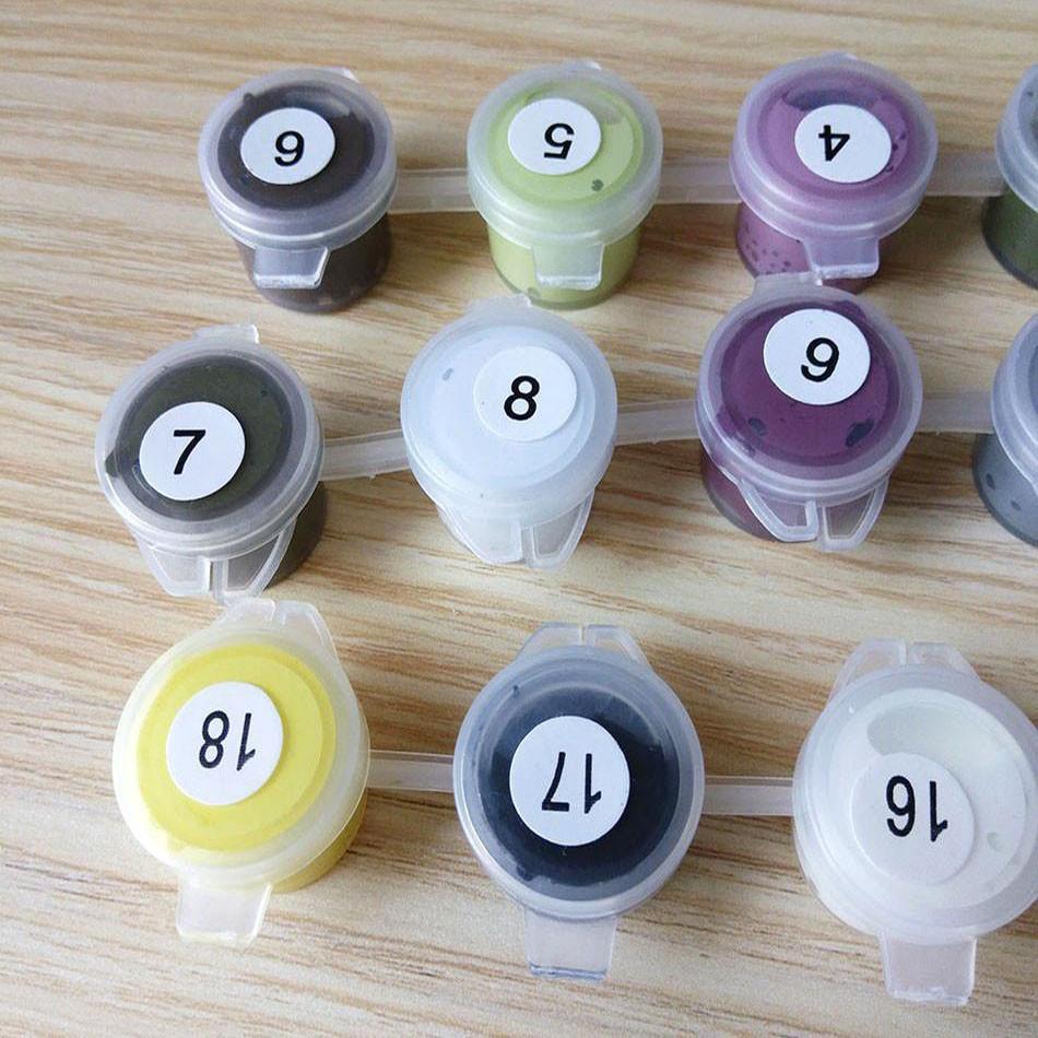 Beautiful Floral Art Paint By Number Kit