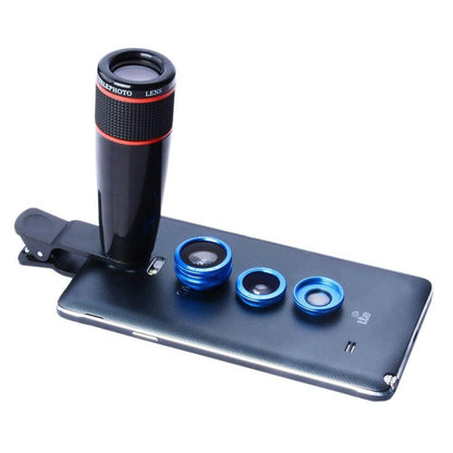 Premium 12X Fisheye Wide Angle iPhone Camera Lens