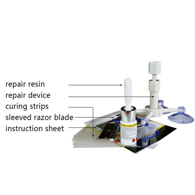 Easy Car Windshield Repair DIY Kit