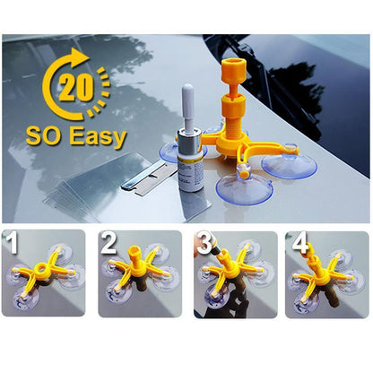 Easy Car Windshield Repair DIY Kit
