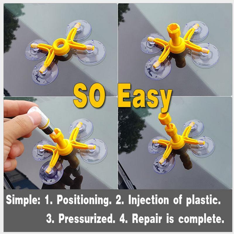 Fast Windshield Repair Kit