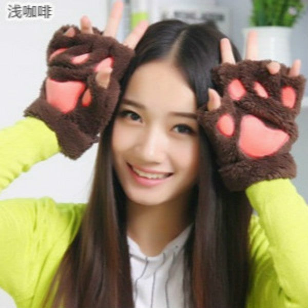 Cozy Ladies Touchscreen Winter Gloves