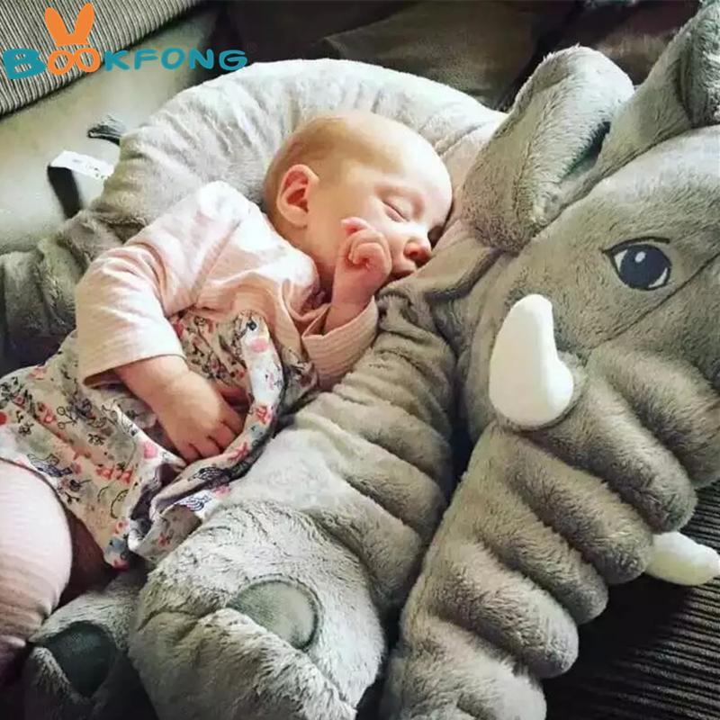 Plush Baby Elephant Stuffed Animal Pillow