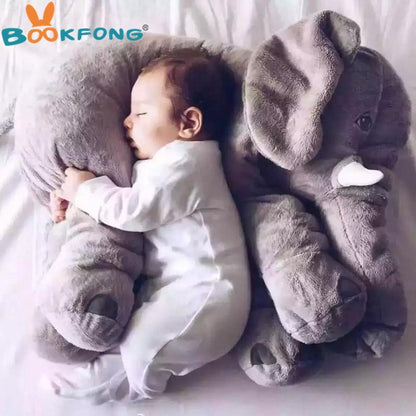 Plush Baby Elephant Stuffed Animal Pillow
