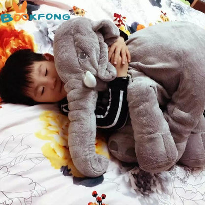 Plush Baby Elephant Stuffed Animal Pillow