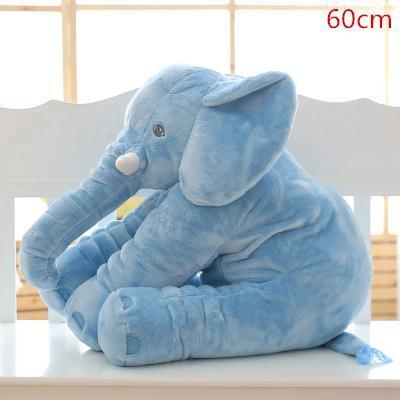 Plush Baby Elephant Stuffed Animal Pillow