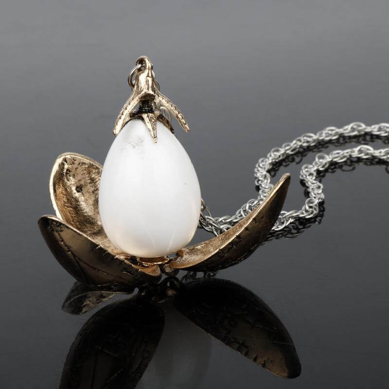 Fiery Dragon Pendant Necklace