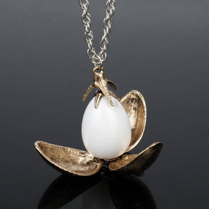 Fiery Dragon Pendant Necklace - Luxicro