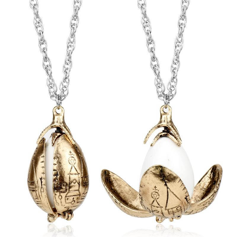 Fiery Dragon Pendant Necklace