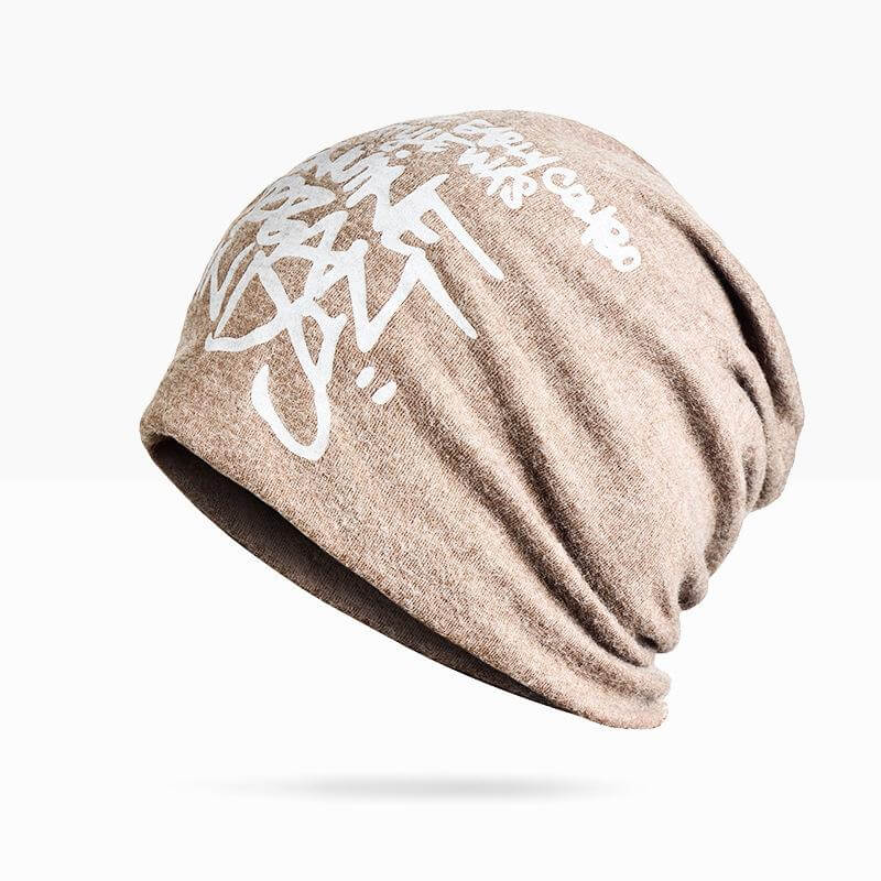 Warm Double Layered Mens Winter Beanie Hat