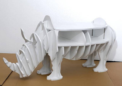 Compact Wooden Rhino Desk
