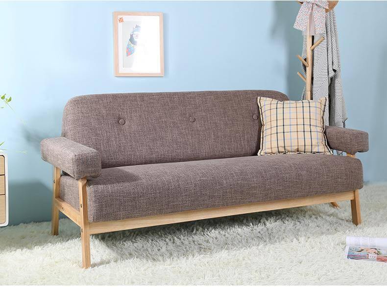 Classic Comfortable Fabric Chesterfield Sofa - Luxicro