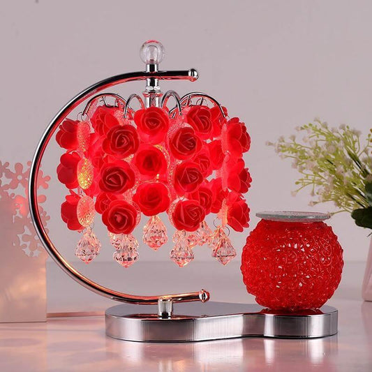 Aromatic Table Lamp with Oil Diffuser Tray - Luxicro