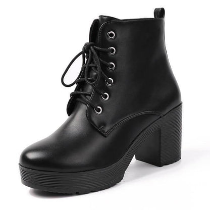Soft Faux Fur Ankle Boots for Ladies