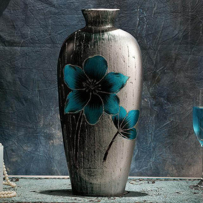 Beautiful Delicate Floral Glass Vase