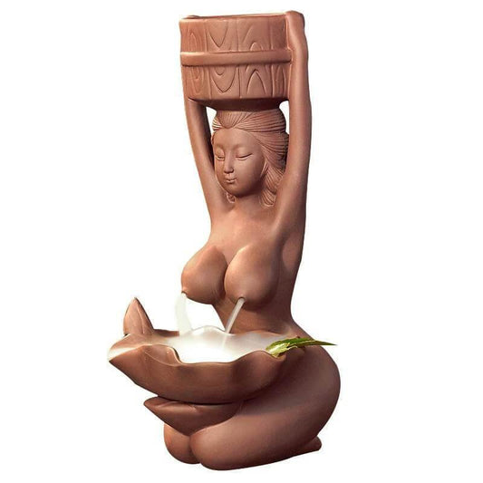 Aromatic Wood Incense Burner Ceramic Holder - Luxicro