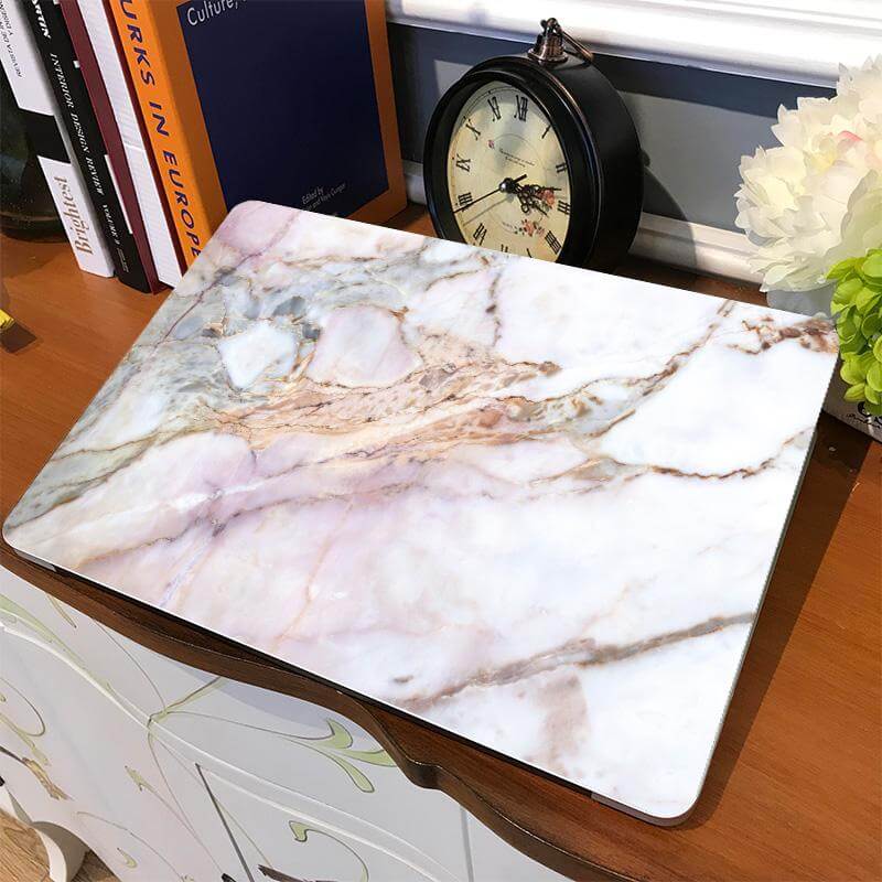 Premium Marble Finish Laptop Skin for Macbooks - Luxicro