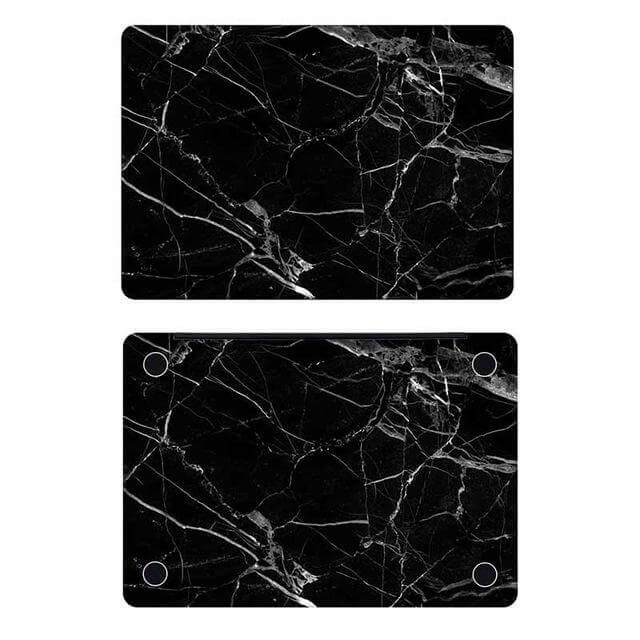 Black Marble Design MacBook Laptop Sticker Decal