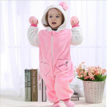 Cute Kids Animal Onesie Jumpsuit
